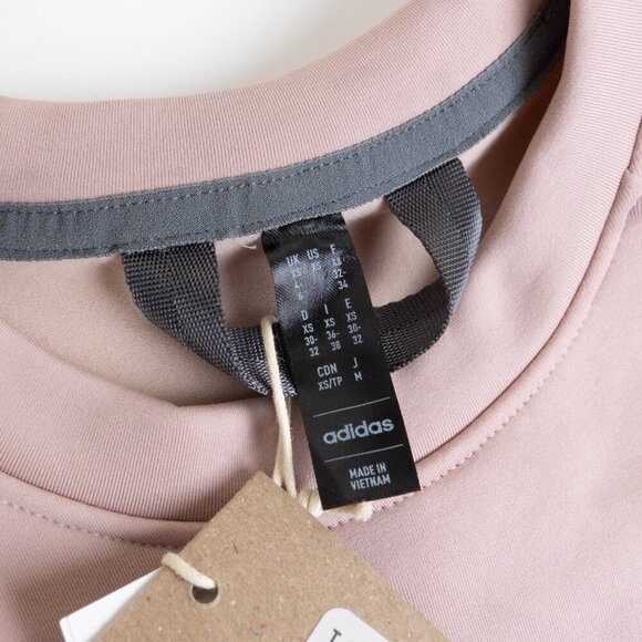 Adidas x And Wander Terrex Tunic Top Fleece Jersey Pink Gorpcore - Picture 5 of 15